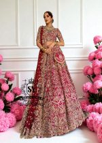 Embellished Lehenga Choli Design for Pakistani Indian Brides Dallas Texas USA Lehenga Choli Designs