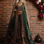 Get the look in this stunning Emerald Luxe Bridal Lehenga Choli with a touch of ruby — the perfect blend of elegance and timeless glamour for your special day.
Let us help you create unforgettable memories with a look that truly shines.