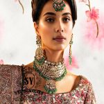 Luxury gold Bridal jewelry Emerald Kundan Choker Green Antique Gold Necklace Set Victorian Polki Pearl Choker