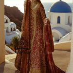 An exquisite Angrakha style that harmoniously combines elements of high fashion, unique design and manual craftsmanship. Angrakha is a noble style and modern fashion line. Sensual luxury wedding dresses Shazia Yasin addressed to brides wishing subtly emphasize their individuality.