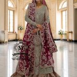 This looks like a great Bridal dress to get married in. Our captivating Bridal Pishwas dress will make you feel unbeatable. An exquisite, unique, and very elegant Lehenga design—discover it now at Shazia Yasin.
Designed for the bride who wants to shine.