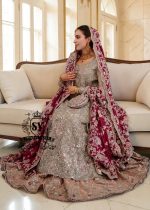 This looks like a great Bridal dress to get married in. Our captivating Bridal Pishwas dress will make you feel unbeatable. An exquisite, unique, and very elegant Lehenga design—discover it now at Shazia Yasin.
Designed for the bride who wants to shine.