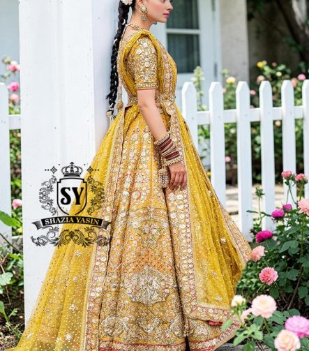 The Sunglow wedding Lehenga choli is a stunning choice for Mayon brides who desire a blend of modern sophistication and timeless elegance.