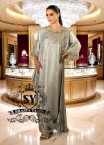 Kaftan Bridal Party Dresses Sharjah Dubai UAE Designer Bridal Party Kaftan Dresses