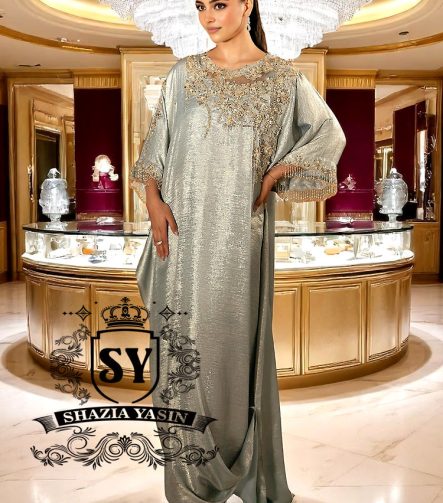 Kaftan Bridal Party Dresses Sharjah Dubai UAE Designer Bridal Party Kaftan Dresses