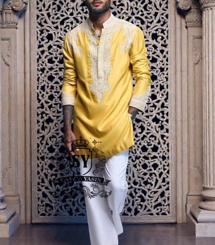 Elegant Embroidered Kurta designs, Comfortable fabric, flawless embroidery, and timeless design make it a perfect choice for weddings, festive occasions, and formal celebrations.