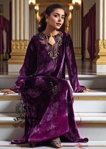 Hand Embellished Pakistani Designer Kaftan Party Dress Seattle Washington USA Designer Couture Caftan Collection