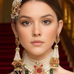 Large, striking jewelry 925 Sterling Silver Pearl Choker, Jhoomar and Jhumki Princeton New Jersey NJ US Gold Plated Jewellery Sets