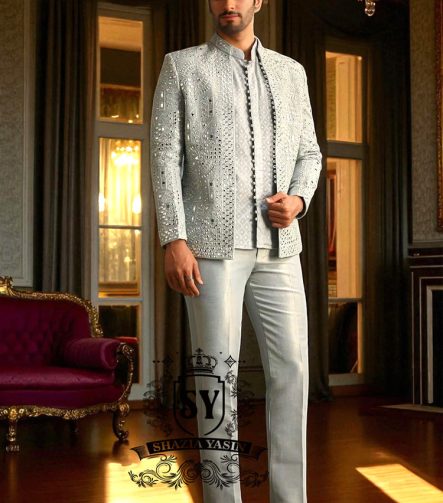 Mirror Embroidered Prince Coat Diamond Bar California CA USA Buy Best Prince Coat Designs in Pakistan