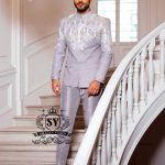 Periwinkle Prince Suit For Groom | Buy Designer Prince Coat for Reception Barat Nikah Walima UK, USA, Canada, Australia