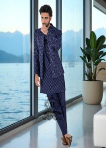Stylish Embroidered Prince Coat for Mens Pakistan - Image 4