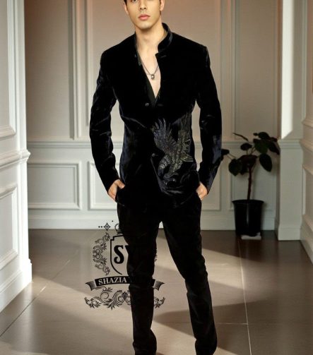 Men's Prince Coats Mandarin Collar Formal Jodhpuri jackets Slim Fit Button Front bandhgala Traditional Groom Dress