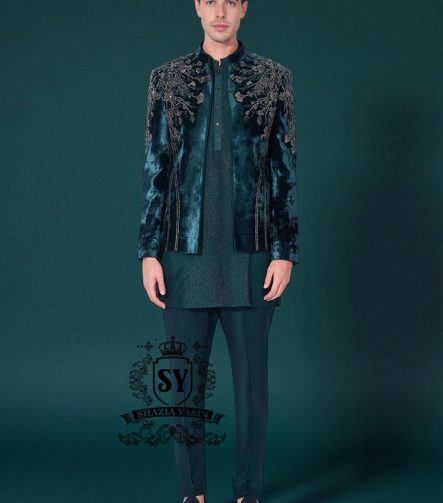 Latest Velvet Embellished Prince Coat Designs Alexandria, Virginia, USA Custom Men's Prince Coats: Tailoring Excellence