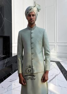 Traditional men's Prince coat Nashville Tennessee USA Regal South Asian Prince Coat With Radiant Embroidery