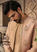 Latest Wedding Mens Prince Coat Suits - Image 5