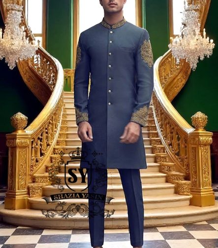 Outstanding Groom Sherwani Suits Abbotsford Victoria Australia Traditional Sherwani for Mens