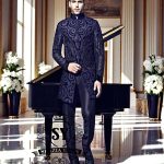Pakistani Elegant Black Sherwani Sydney Australia Latest Menswear Sherwani Collection