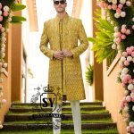 Best Designer Embroidered Sherwani for Mens Montgomery Village Maryland USA Buy Bespoke Sherwani Suits