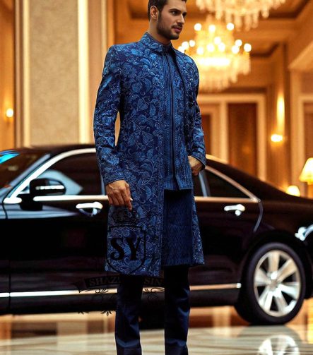 Best Designer Sherwani Hayward California CA USA Mens Bespoke Sherwani Suits for Vivaha Ceremonies