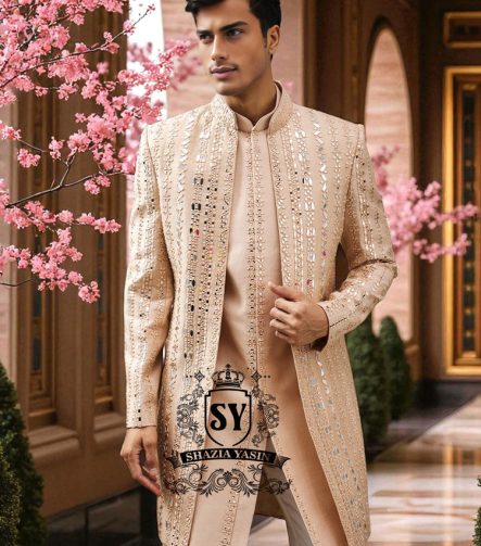 Grooms Bespoke Sherwani Suits for Men's Lausanne Switzerland Buy Best Sherwani Brands in Pakistan