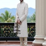 Latest Sherwani Designs for Groom Rochester New York USA Traditional Pakistani Sherwani Wedding Dresses