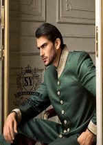 Shazia Yasin Sherwani wedding dress is a unique wearable piece of art to be cherished and passed on.
Every dress tells a story and celebrates SY Couture of our groom.