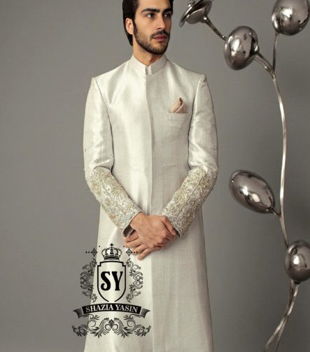 Indian Sherwani Pakistani Sherwani Bespoke Mens Sherwani Wedding Sherwani. For the man who knows that elegance is timeless. A Sherwani suit that celebrates his unique personality.