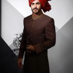 Hand mbellished Sherwani Styles for Men's Wedding Philadelphia Pennnsilvanya Indo-Western Men's Fashion Trends for Groom