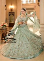 Imperial Class Lehenga Bridal Dresses Pakistani Wedding Dresses UK USA Canada Australia Reception Lehenga Choli Dresses