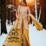 Urobilin Bridal Sharara UK USA Canada Buy Traditional Pakistani Wedding Sharara Designs
