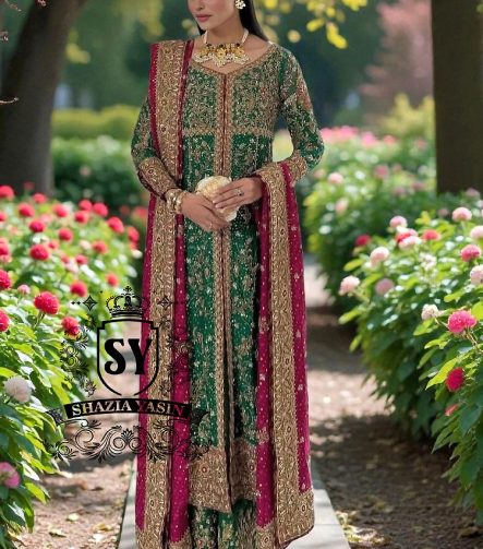 Perfect Outfit Styles for Special Occasions in 2026 San Antonio Texas USA Shazia Yasin Bridal Pishwas Lehenga Designs