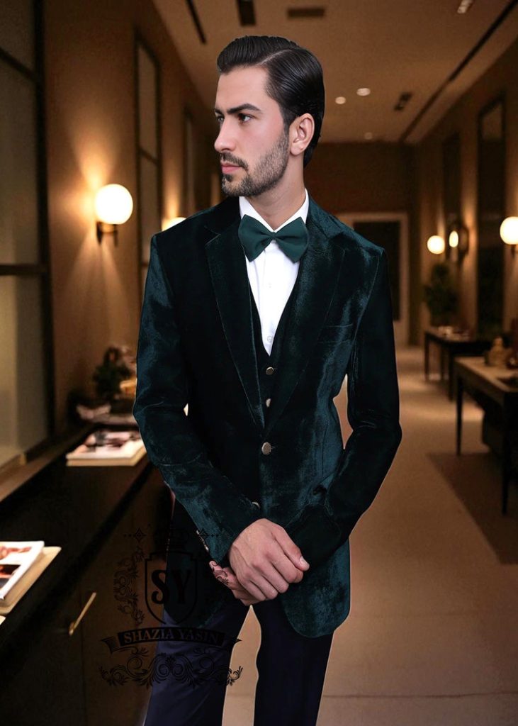 Tuxedo suit for Best Friends Wedding Baltimore Maryland USA Stylish Velvet Tuxedo Suits Men's Tuxedo Suits Smart & Stylish Formal Wear