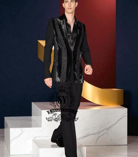 Successful man's Tuxedo for special occasions Birmingham UK Stylish Embellished Tuxedo Suits Men's Tuxedos