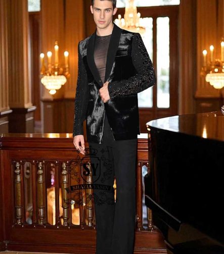 Bold Tuxedo Suits for Modern Grooms Princeton New Jersey NJ USA Designer Tuxedo and Suits For Men Embellished Tuxedo Suits