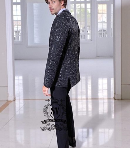 Luxury Men's Wedding Tuxedo Suits Winter Groom Shawl Lapel Suit Formal Men's Tuxedo Best Wedding Tuxedo Suits