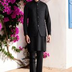Our Waistcoat dress is the definition of understated luxury. Its tonal floral embroidery with an elegant, button-down front with round buttons adds a modern touch, while the impeccably tailored Waistcoat lends a dreamy, classic feel.