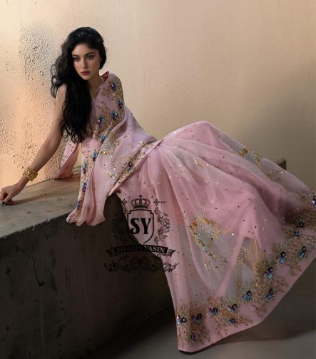 Pale pink Saree Wedding Dress Colorado Springs Colorado Luxury Saree Bridal Dresses buy Bridal Sarees