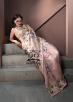 Delicate Embellished, sparkling sequins, and a dreamy Saree silhouette make this dress a true showstopper for brides who love timeless beauty.
