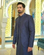 Elegant blue Prince Coat always looks great at a wedding Apparel For A Brighter Shine - Image 2