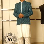 Trendy Prince Coat dress Caribbean current Color One of the Gems of our Latest Collections
