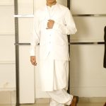 White Waistcoat With Shalwar Kameez Perfect combination of Timeless elegance