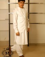 Off White Waistcoat Suit Experience luxury with superior craftsmanship with Premium Casual Wear - Image 2