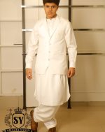 Off White Waistcoat Suit Experience luxury with superior craftsmanship with Premium Casual Wear - Image 8