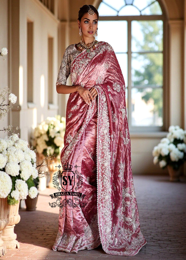 Luxurious Pakistani Saree Bridal Dresses