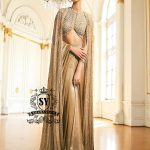 Indian Bridal Saree for Wedding Latest Cape Designs Bell Bar London Wedding Saree Pakistan