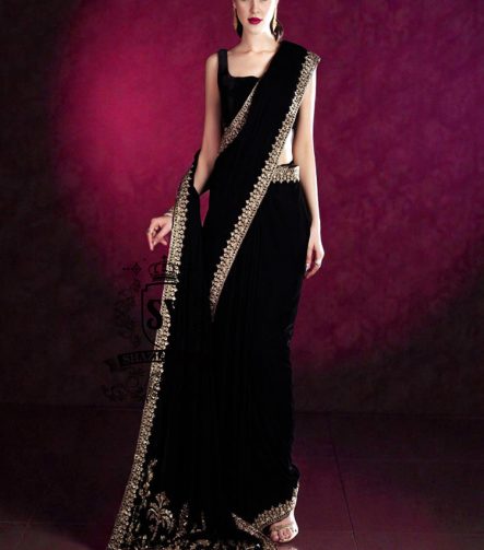 Buy Velvet Saree Dresses Pakistani - Velvet Saree Dress Luxury Designer Clothing | High-End Saree Women Fashion